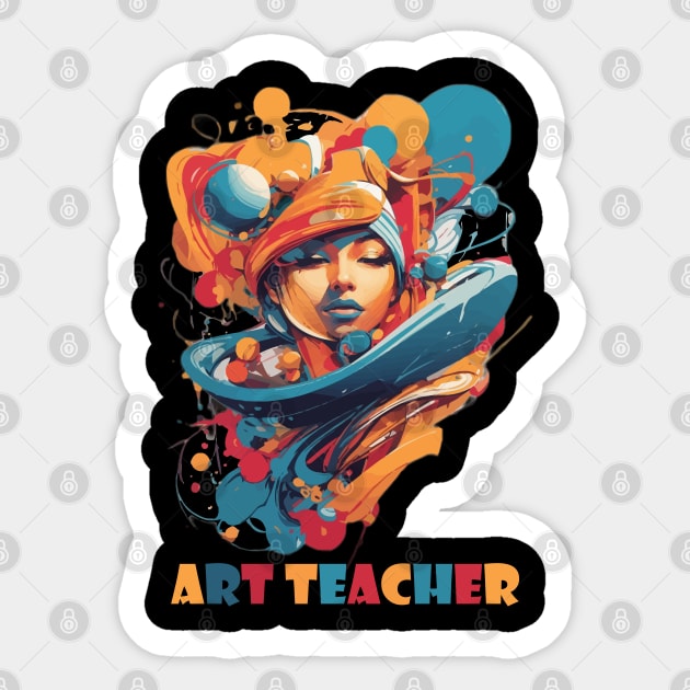 Art Teacher Sticker by Kaine Ability